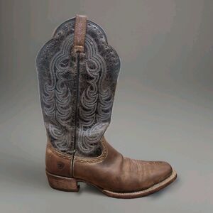 Ariat 10014165 Barton Ultra Rustic Embroidery Cowboy Boots Women's US Size #9B .